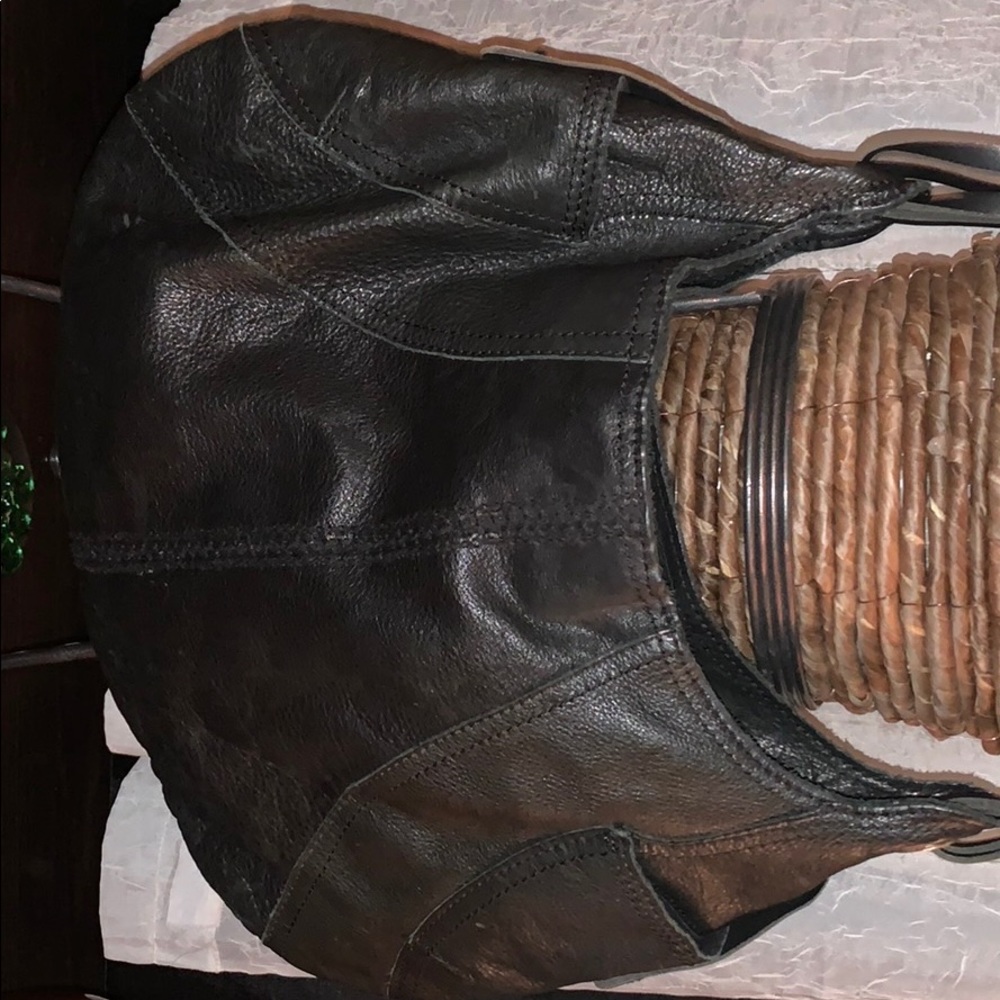 Black lucky hobo purse